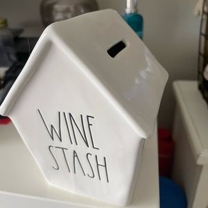 Rae Dunn "Wine Stash" piggy bank